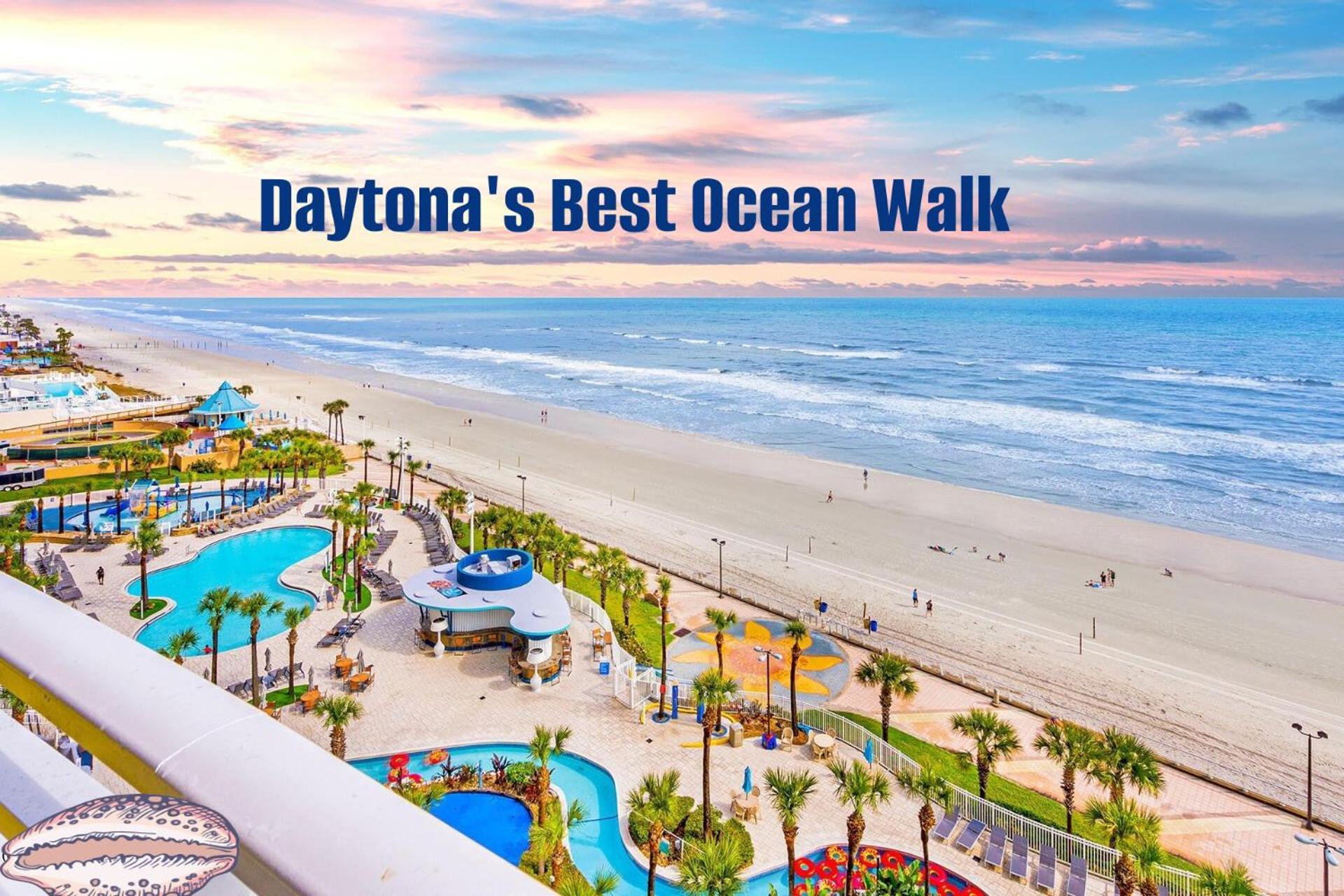 1 Bedroom Resort Condo Direct Oceanfront Wyndham Ocean Walk - Daytona Funland 1307 Daytona Beach Exterior foto